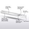 Teenitor Mini Spray Bottle, 20 Pack 10ml Perfume Bottle Empty,