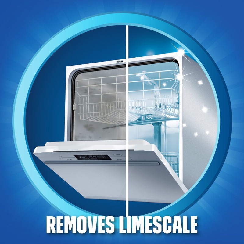 Finish Dual Action Dishwasher Cleaner: Fight Grease & Limescale, Fresh