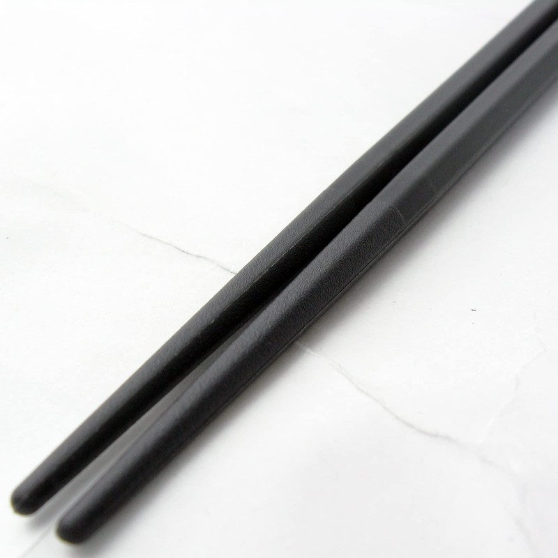 Nagao Chopsticks, 9.1 inches (23 cm), Set of 10, Black,