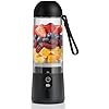 Portable Blender 17oz, 8-Blade Personal Smoothie Mixer with USB-C Rechargeable