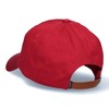 Lacoste Leather Belt Side Logo Cap (Red)