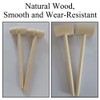 Small Wooden Hammer, Mallet Mashing Hammering Made of Wood, Mini