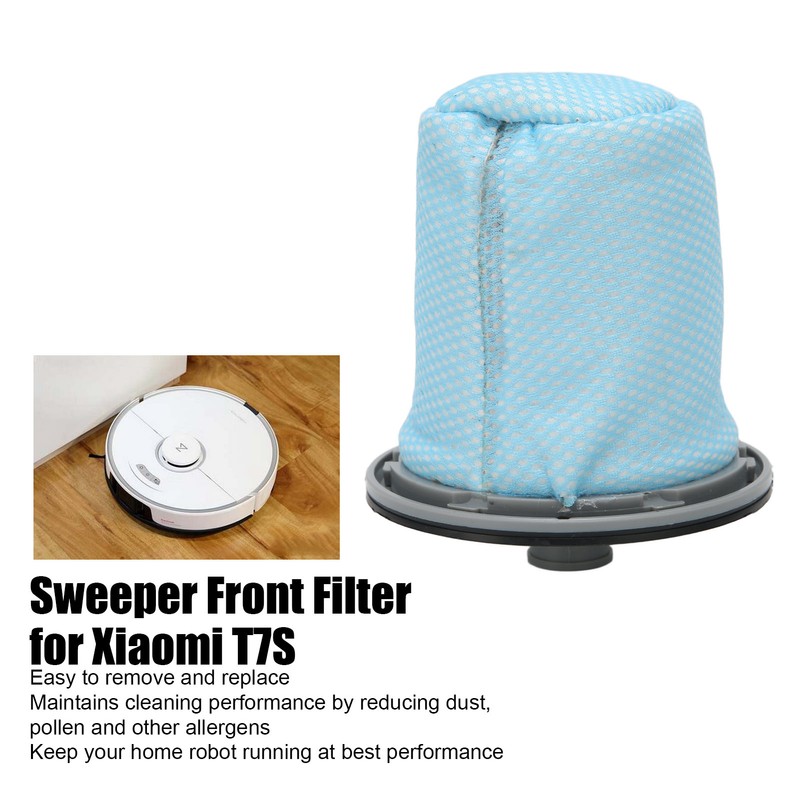 Automatic Sweeper Front Filter Vacuum Cleaner Filter Replacement Part for