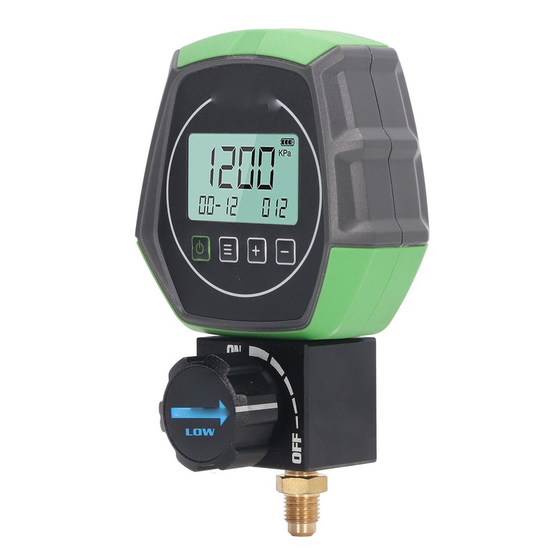 Digital Manifold Gauge Vacuum Pressure Temperature Tester Air Condition Manifold