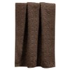 Möve Bath Towel Quadretti Walk-Towelling Brown Size 67 x 140
