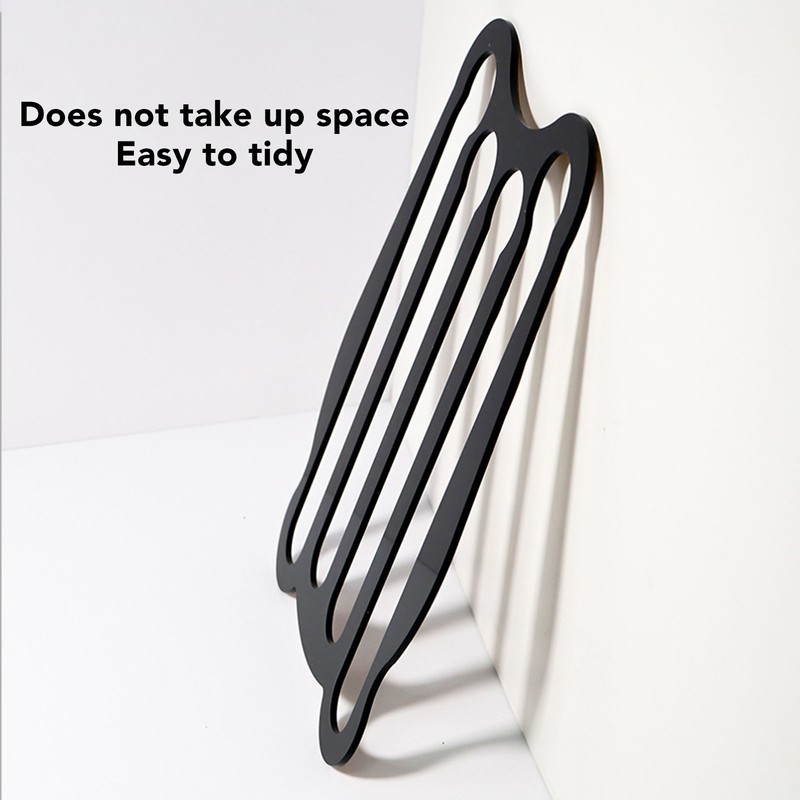 Capsule Holder Black Mount Organizer Acrylic Vertically Horizontally Mounted On