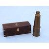 Handcrafted Model Ships Deluxe Class Antique Brass Admiral's Spyglass Telescope