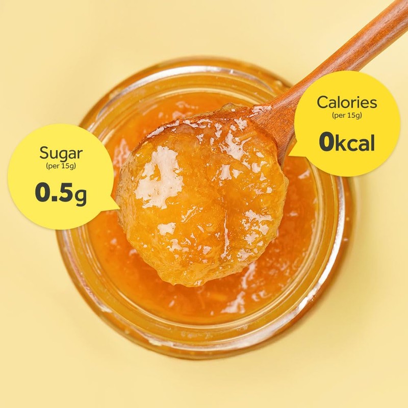 Sweetvia Yuzu Chung, Zero Sugar Tea, Marmalade, Spread, Jam, and