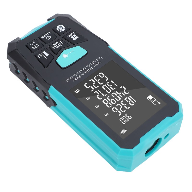 Laser Measure 0.05‑100m 2.4 Inch LCD Backlit Screen IP54 Waterproof