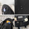 Eagerrich Cute Mini Backpack with Cute Pin Accessories Plush Pendant