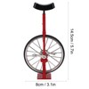 Unicycle Model Simulated Vivid Design Beautiful Exquisite Textured Alloy Mini