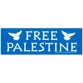Peace Resource Project Free Palestine Israel Gaza Conflict Social Justice Political Peace Sticker Decal (Vinyl Sticker), S1079