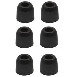 Replacement Memory Foam Ear Tips Compatible with DE Walt Earbuds, Noise Canceling Foam Eartips Ear Plug Ear Tip,Fit in Case, Small Size 3 Pairs,Black (515dewalt3pbs)