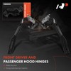 A-Premium Driver and Passenger Hood Hinges Compatible with Acura MDX