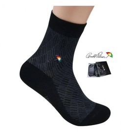Ggul-ttaeng Embroidered Gentleman's Mid-Calf Dress Socks 5 Pairs, Random Delivery - 26cm