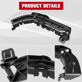 LitMiRaCle Front Bumper Support Brackets for 2008-2021 Dodge Challenger Accessories, Left & Right Side, Replace OE 68024343AD 68024342AD