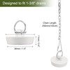 sourcing map 2Pcs Tub Stoppers, Rubber Bathtub Stoppers 38-39mm Kitchen