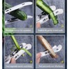 Veggie Peeler,Stainless Steel Double-Sided Fruit Peeler with Handle | Kitchen