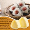 FIBOUND 3-Piece Sushi Rice Mold Set - Triangular Bento Press
