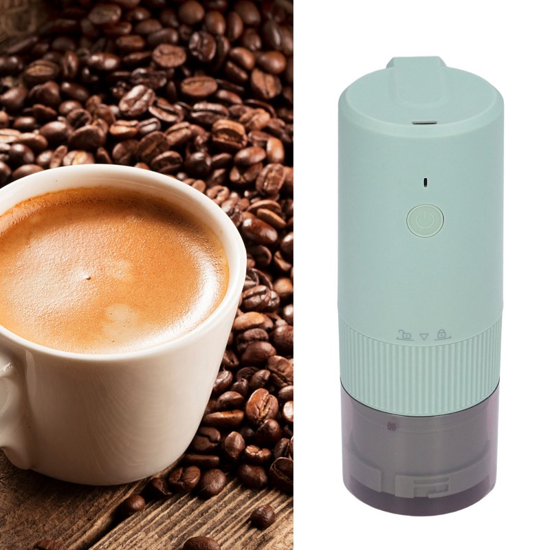 Electric Coffee Grinder Home Travel Portable USB Rechargeable Wireless Mini