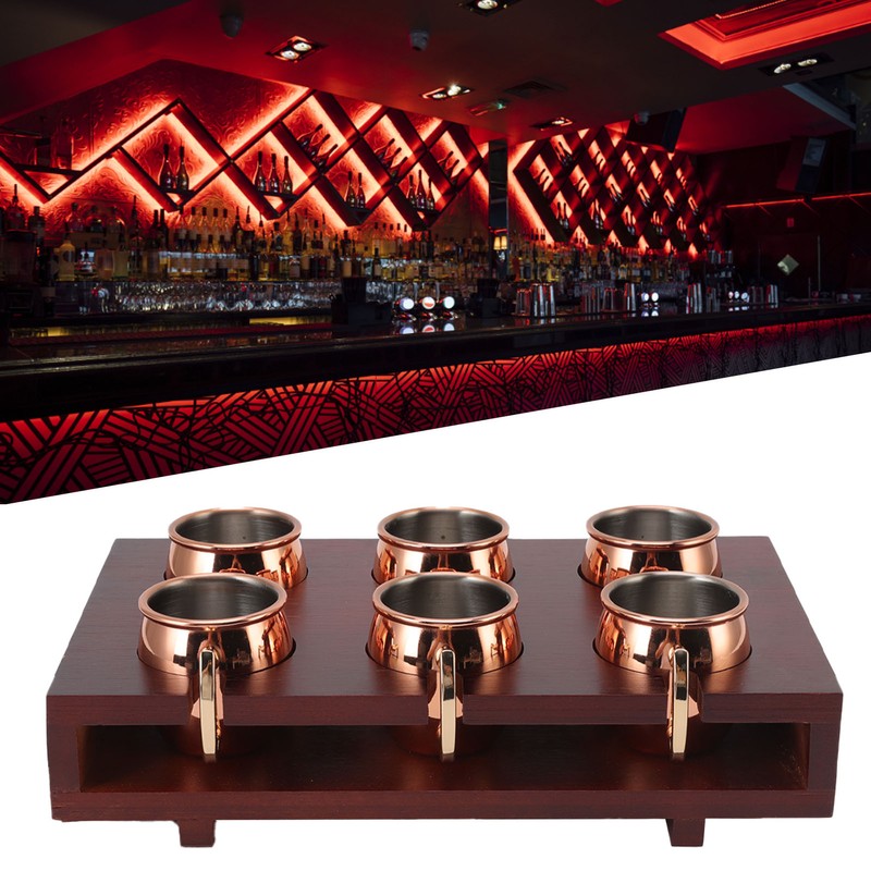 Mule Mugs Set Corrosion Resistant Easy Cleaning 2oz Thermal Insulation