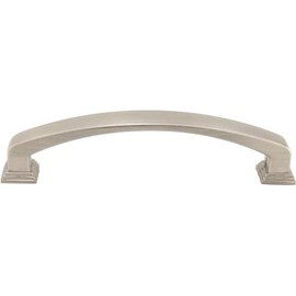 RecPro RV 4.25" Brushed Nickel Drawer Pull | Handle for Kitchen or Bathroom Cabinet | Smooth | Minimalistic (30 Pack)