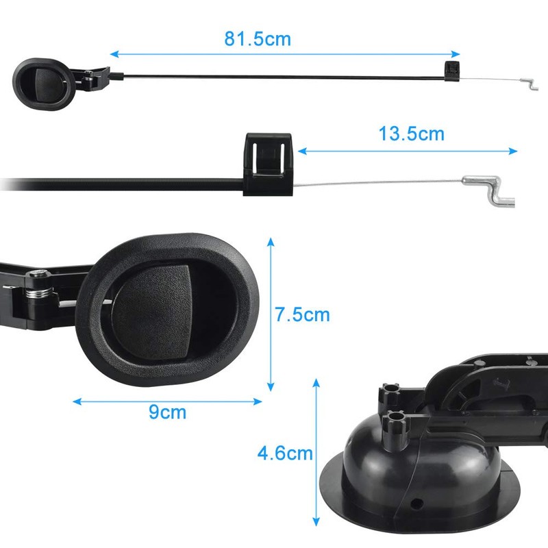 BUZIFU Replacement Recliner Handle Replacement Parts for Lounger Plastic Pull