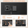 33.46" Tall Fireproof Wall Safes Between the Studs 16" Centers,