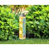 Studio M Bumbly Bees Art Pole Outdoor Decorative Garden Post,