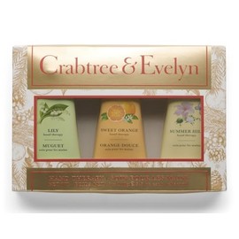 Crabtree & evelynn Nantucket Briar Hand Therapy (Crabtree Mixed Scents 3 Pack, Lily, Sweet Orange and Summer Hill)