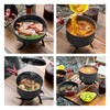 ALOCS 13pcs Camping Cookware, Portable Camping Pots and Pans Set,