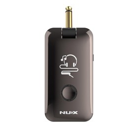 Nux MP-2 Mighty Plug Wireless Amplifier and Effect Simulation for Guitar and Bass + Keepdrum Headphones