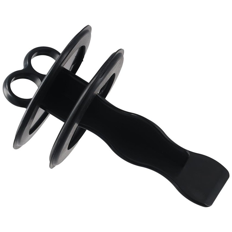 Upluckey Sink Stopper 2PCS Black Clean Plastic Drain Stopper Durable