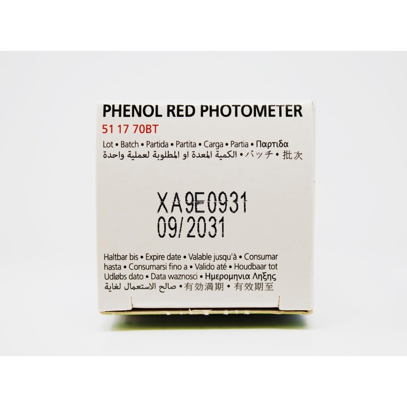 Lovibond Phenol Red Photometer pH Tablets