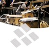 10pcs Long Drum Dampeners Vibration Reduction Soft Silicone Drum Silencers
