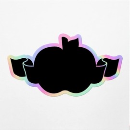 Holographic Decal Stickers of Fall Apple Premium Waterproof Vinyl Decal Stickers for Laptop Phone Accessory Helmet Car Window Mug Tuber Cup Door Wall Decoration ANDVER3d6211bHO