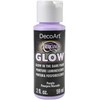 Americana Glow in The Dark Paint 2oz-Purple
