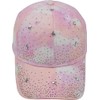 fashionchimp Women's Baseball Cap with Rhinestones 100% Cotton, Vintage Cap