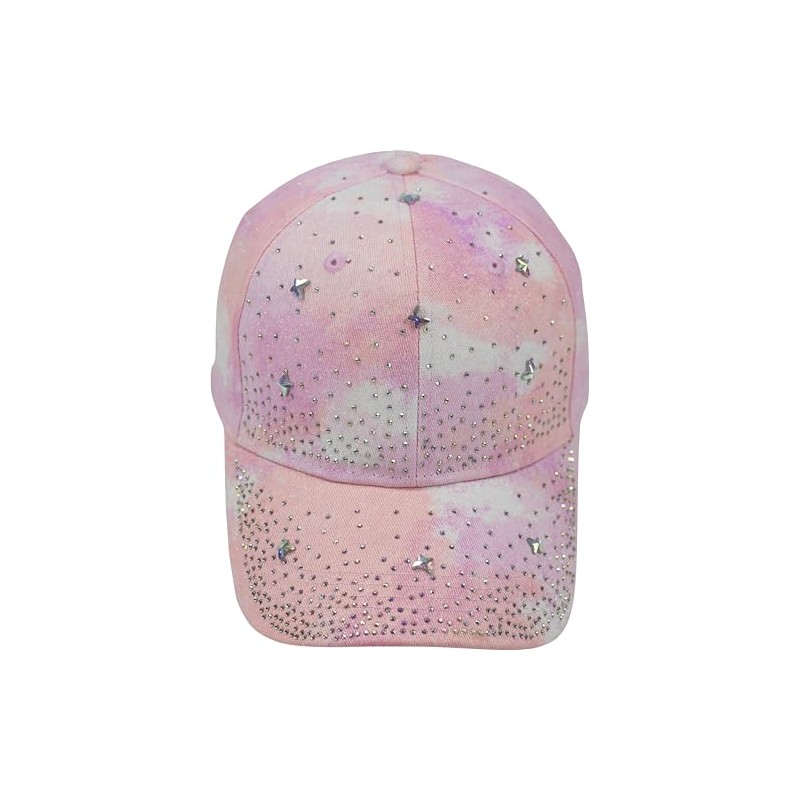 fashionchimp Women's Baseball Cap with Rhinestones 100% Cotton, Vintage Cap
