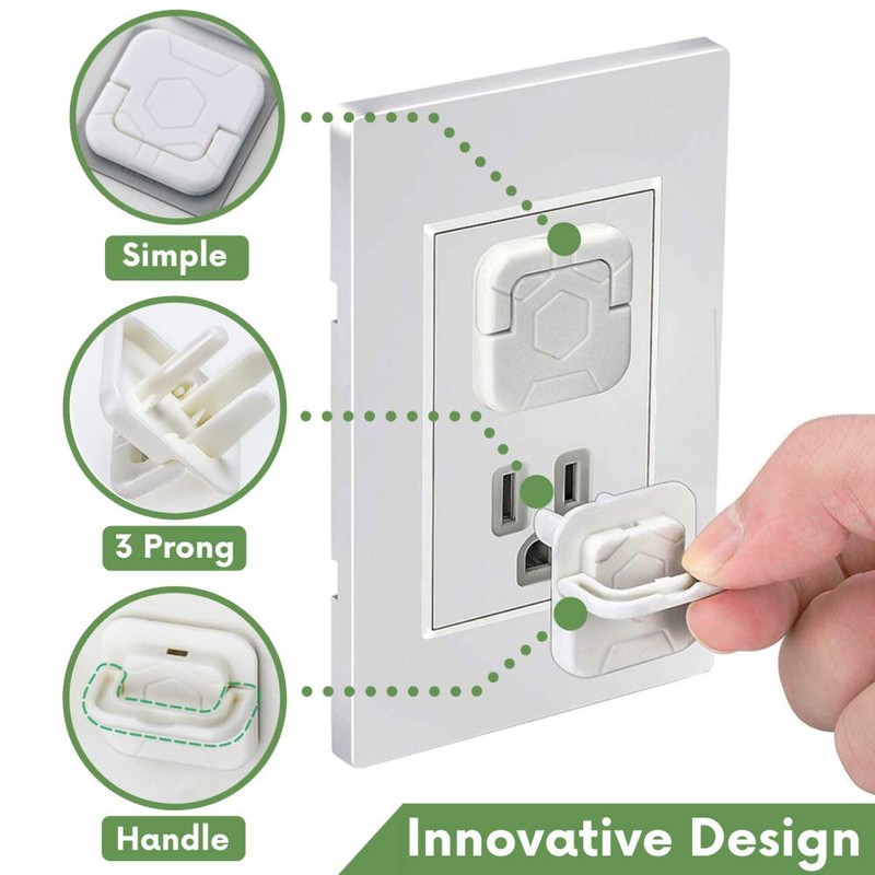 Outlet Covers Baby Proofing Socket Protectors Child Safety Plug Caps