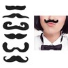 Bigote Negro Falso, Bigote Falso Bigote Bigote Artificial Bigote de