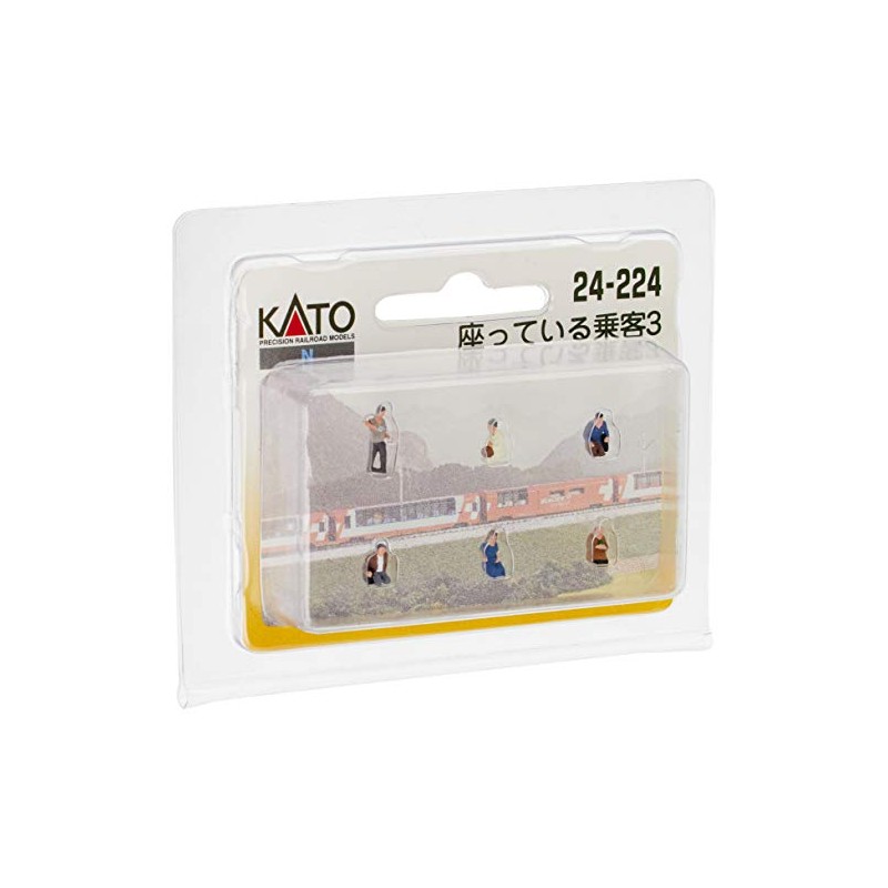 KATO Nゲージ 座っている乗客3 24-224 ジオラマ用品