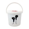 Encore Data Products Bucket of Bulk Earbuds 100 Pack Smiley