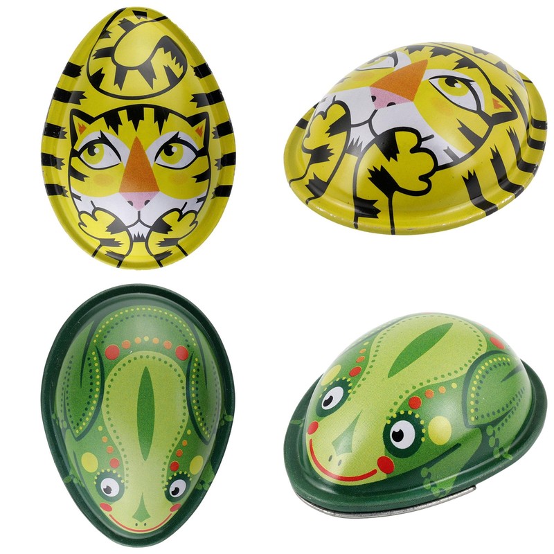 Freak Scene Tin Toy Knack Animal Clicker Tin Animal Bee