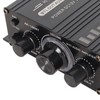Bluetooth 5.0 Power Amplifier Clear Sound Quality Aluminium Alloy 20Hz