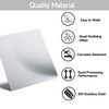 304 Stainless Steel Sheet - 2PCS 6" X 6" X