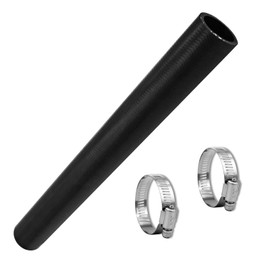 2" ID Straight Coolant Radiator Hose, 12” Length, Heavy-Duty 3-Ply Reinforced Silicone Elbow Coupler Hose for Turbo Intake, Cooling System, Marine & Industrial Use