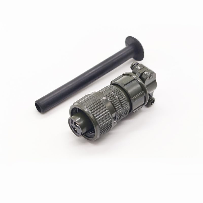 MS3106A10SL-4S Industrial Circular Connector, MIL-DTL-5015 Series Threaded Connector 2 Pin