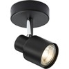 Knightsbridge Single GU10 Spotlight in Matt Black