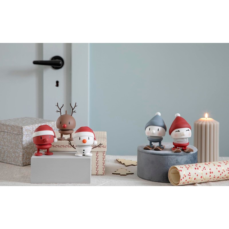 Hoptimist Soft Santa Bumble 5.9 x 6.1 x 7.2 cm